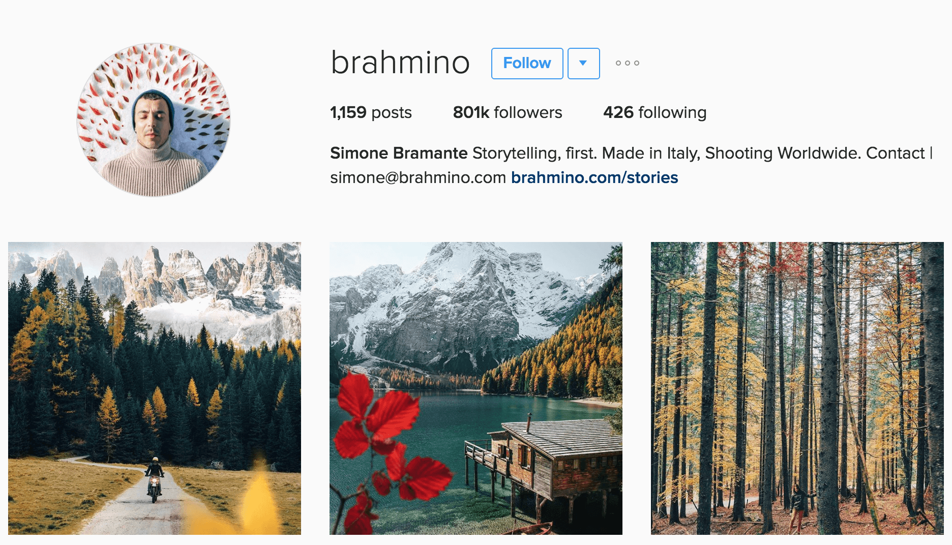  Simone Bramante - Instagram Photographer - photographer's guide to instagram