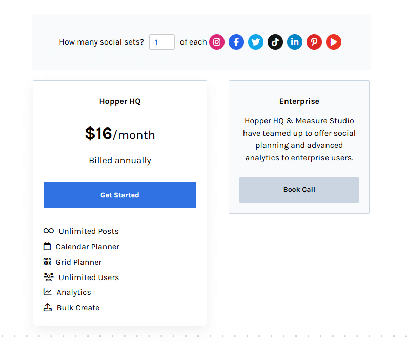 Hopper HQ pricing