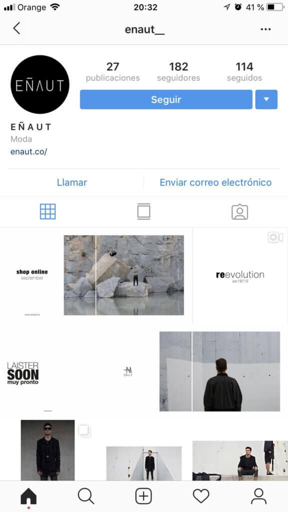 plan instagram feed - line template