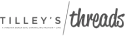 Tilley's Threads brand logo text in stylized font.