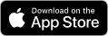 Apple App Store download button with white Apple logo and text on black background.