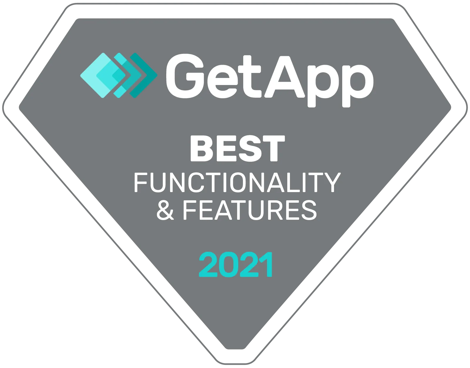GetApp badge - Function and features