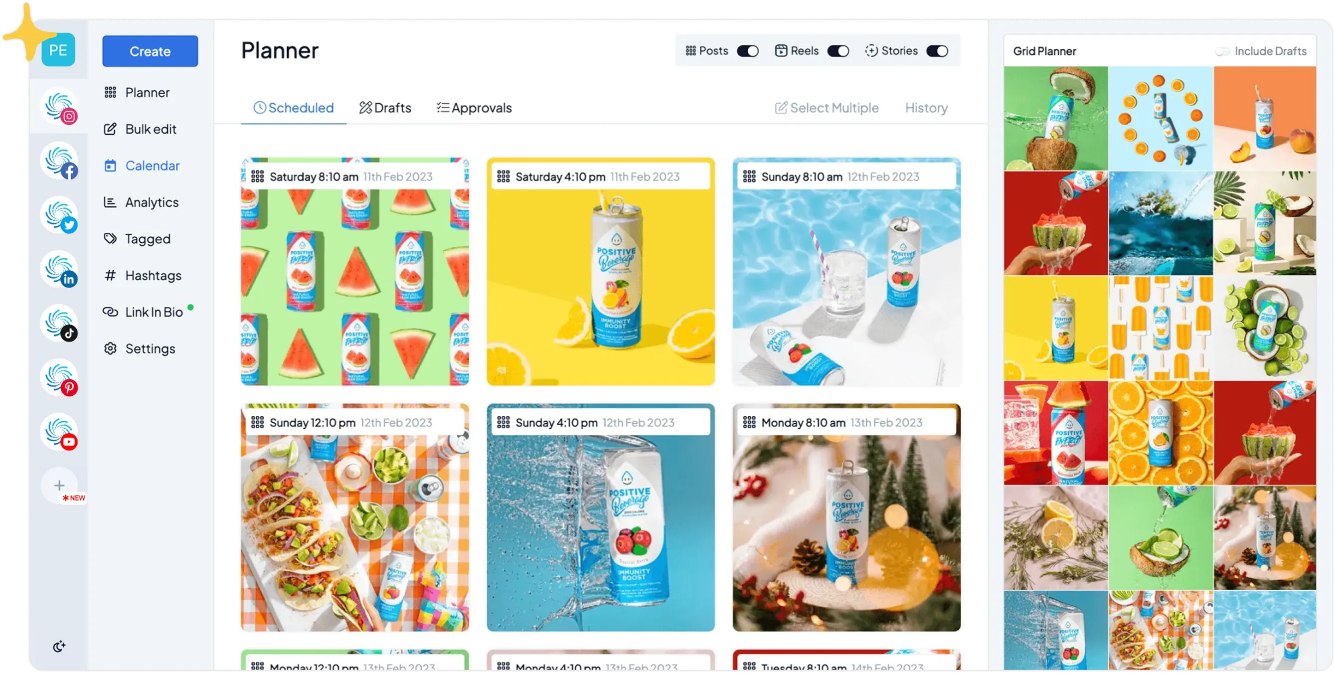 Hopper HQ Schedule Planner and Grid Planner
