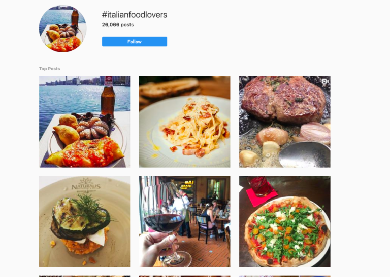 Top Food Hashtags To Grow Your Instagram Account Hopper HQ